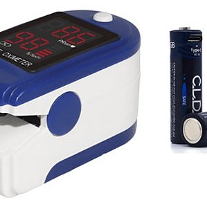 Oximetro Pulso Saturador Oxígeno Incluye Pilas Recargables