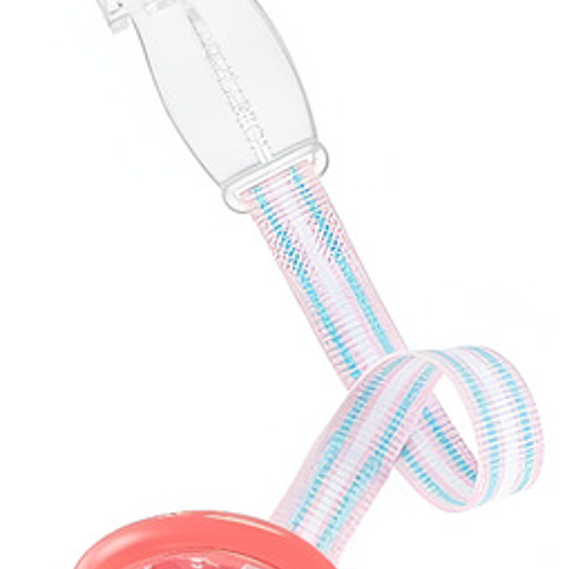 Set Chupete Fisiológico Bebés Curaprox + Sujetador Comodidad 7