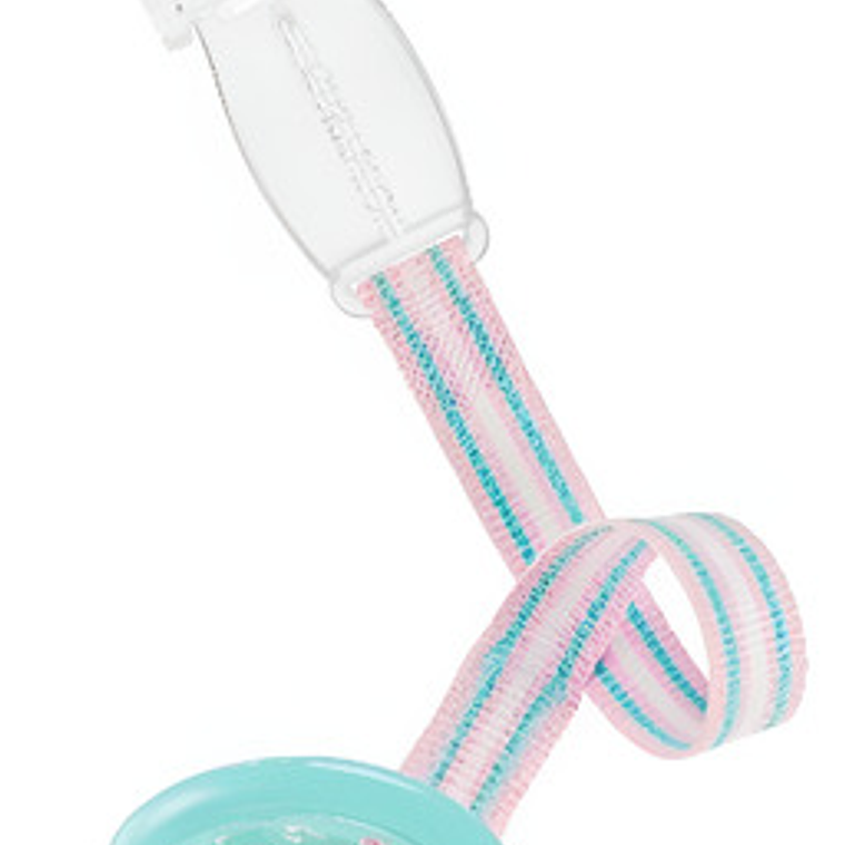 Set Chupete Fisiológico Bebés Curaprox + Sujetador Comodidad 16