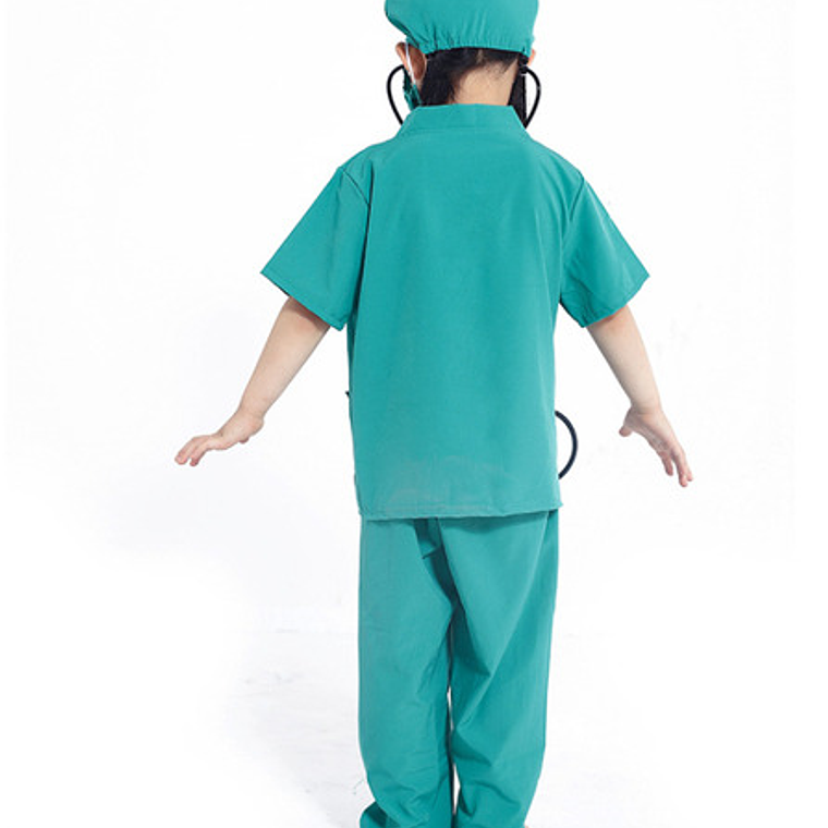 Disfraz Doctor Niños Médico Doctora Disfraces Con Accesorios 5