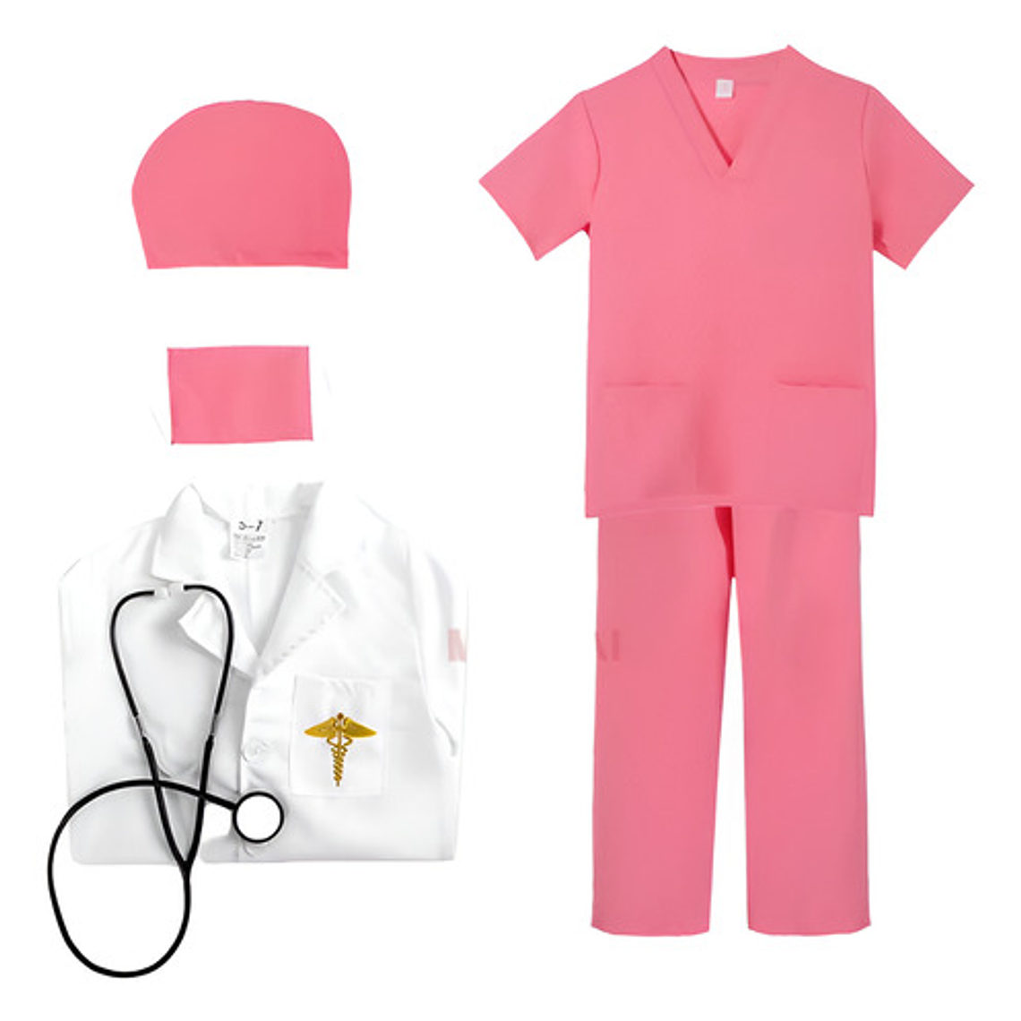 Disfraz Doctor Niños Médico Doctora Disfraces Con Accesorios 9