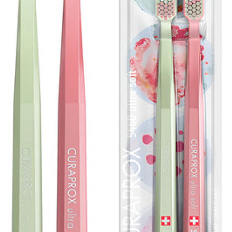 Pack Duo Cepillos Dientes Curaprox Microdcope Edition 5460 Color Agua 1