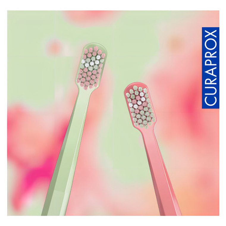 Pack Duo Cepillos Dientes Curaprox Microdcope Edition 5460 Color Agua 4