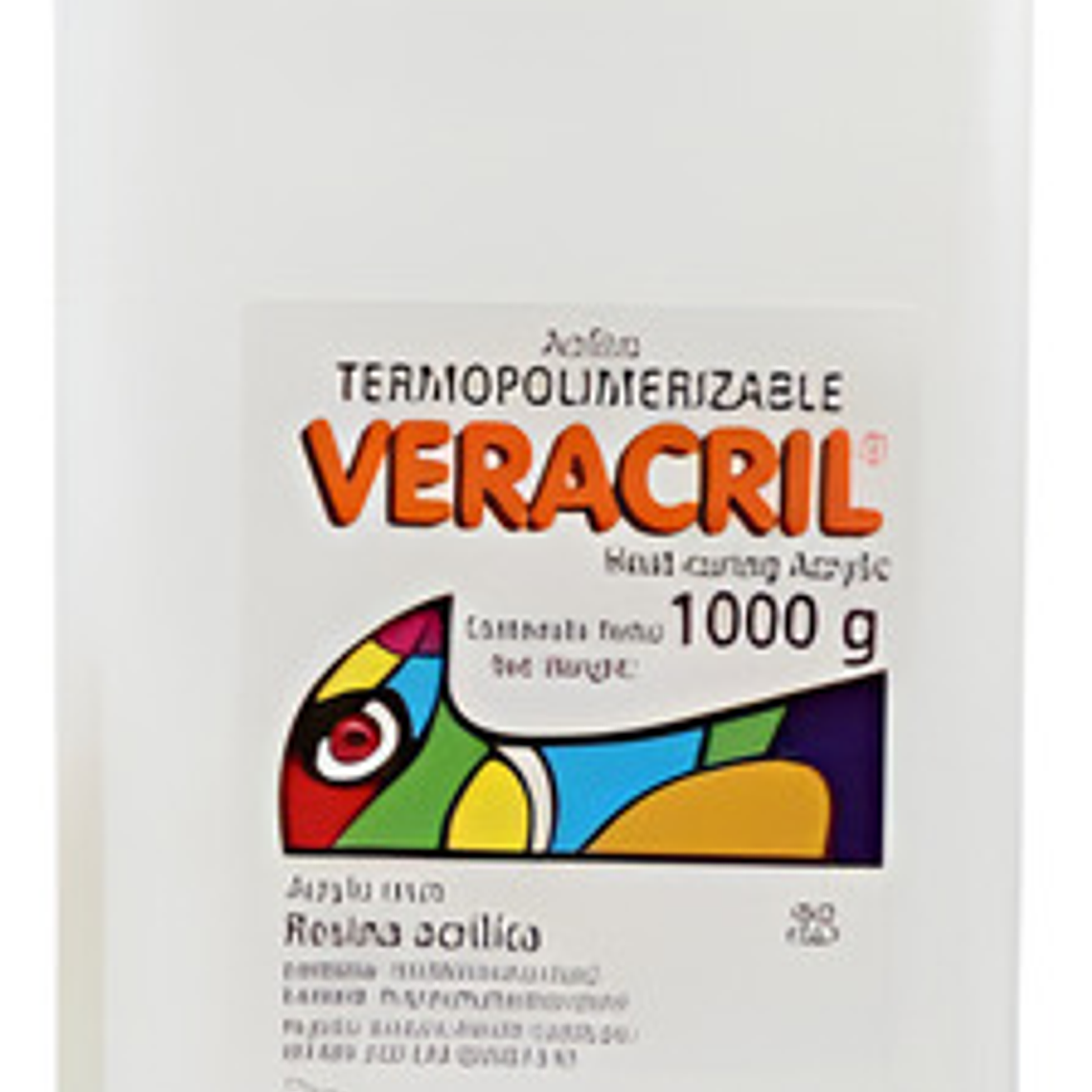 Acrílico Termocurable Veracril Rosado Jdo 1 Kg. Termocurado 1