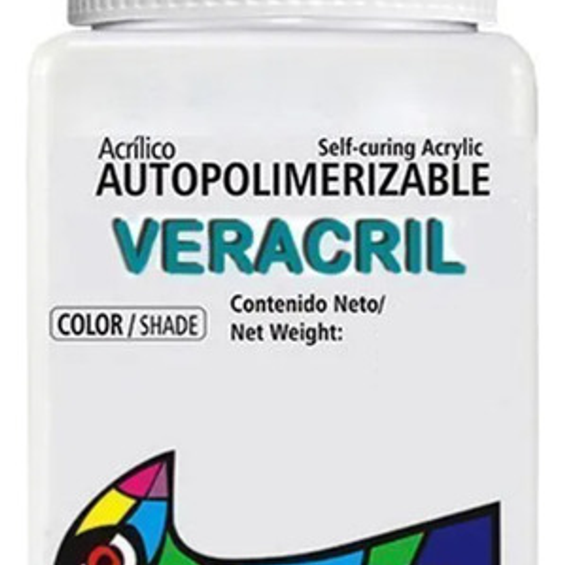 Acrílico Veracril Autocurado Transparente 1 Kg. Premium 4