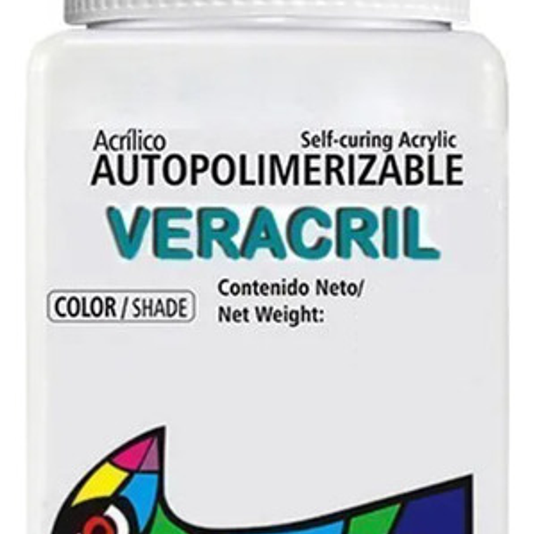 Acrílico Veracril Autocurado Transparente 1 Kg. Premium 4