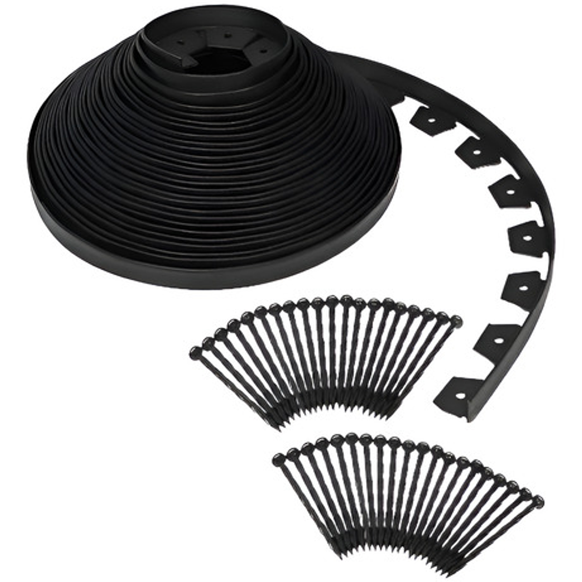 Limitador De Jardín Separador De Césped Verde O Negro 10m 7