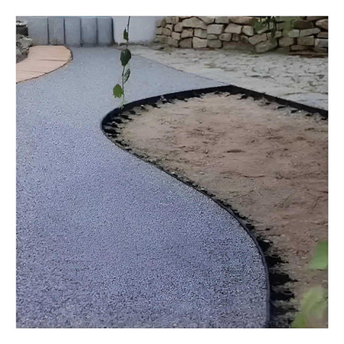 Limitador De Jardín Separador De Césped Verde O Negro 10m 9