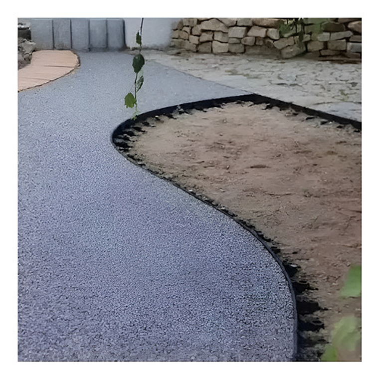 Limitador De Jardín Separador De Césped Verde O Negro 10m 9