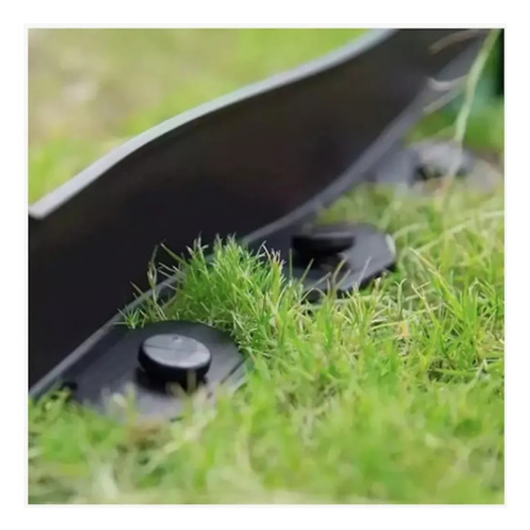 Limitador De Jardín Separador De Césped Verde O Negro 10m 11