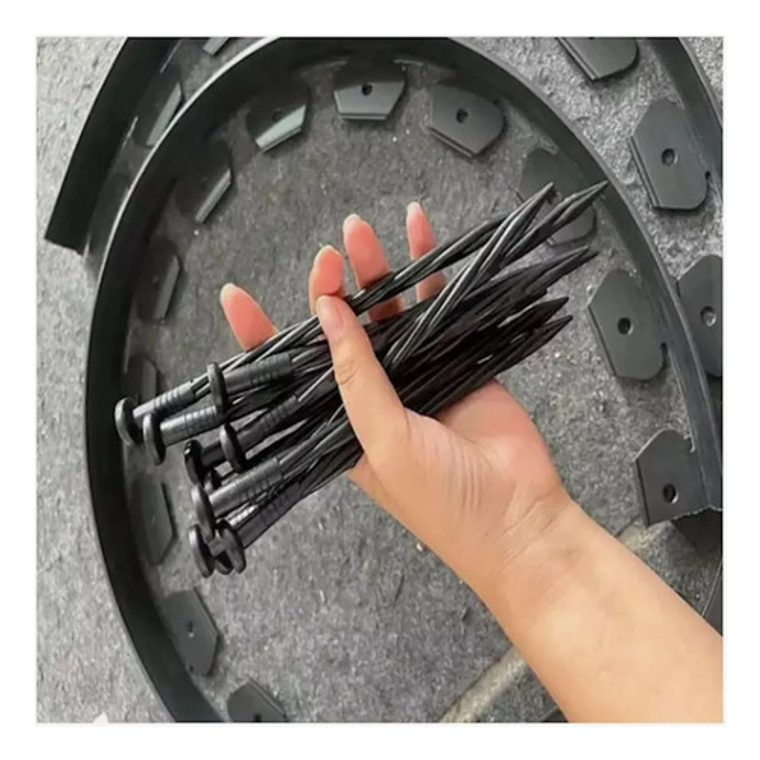 Limitador De Jardín Separador De Césped Verde O Negro 10m 12