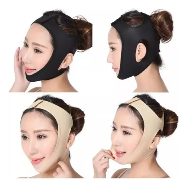 Mentonera Faja Facial Papada Rostro Medidas Full 5
