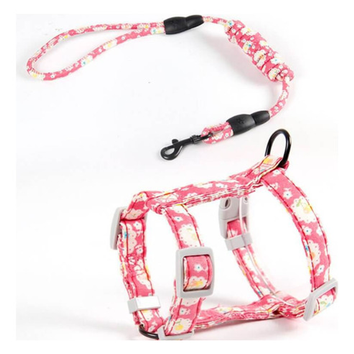 Traílla De Cordón Gato + Arnés Tipo H Wondercat Original 2