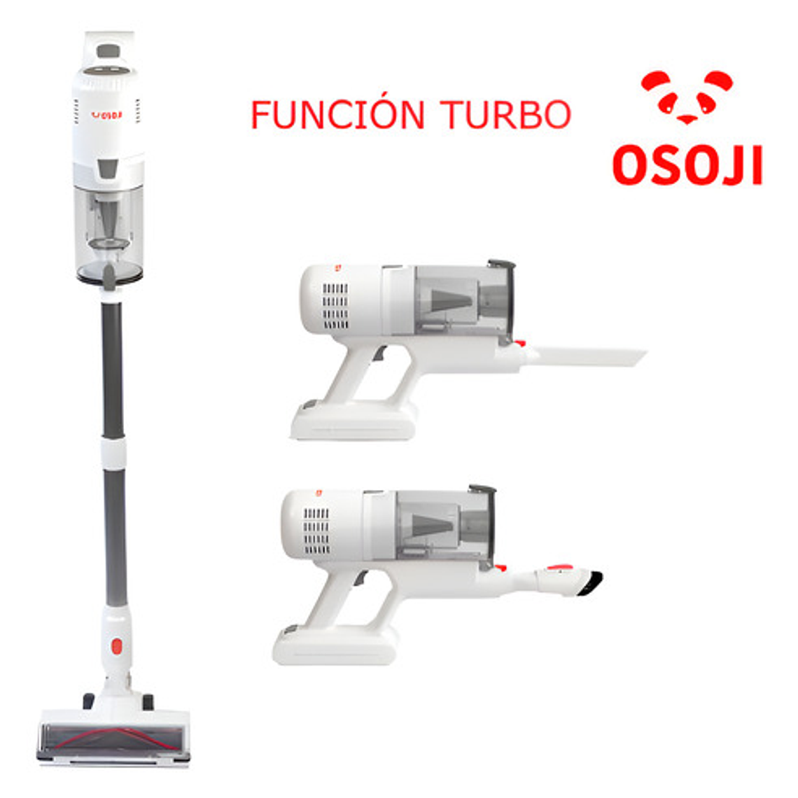 Aspiradora Inalámbrica Osoji D300 Led Plus Única 40.000 Pasc 1