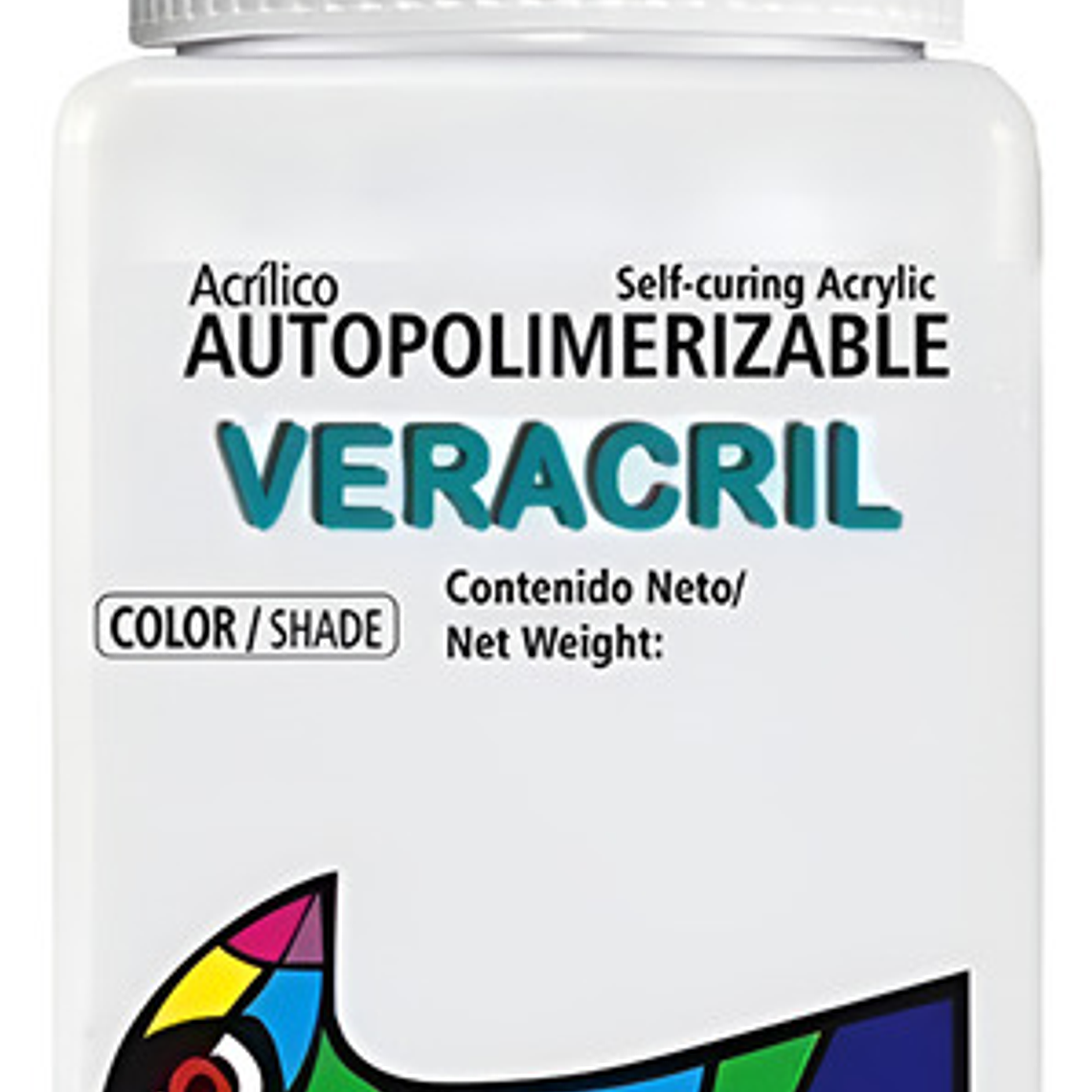 Acrílico Autocurado Veracril Rosado Jdo 250 Gr. Premium 1