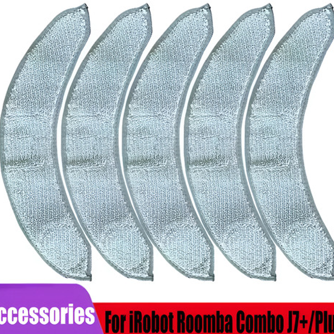 Set De 5 Mopas Para Aspiradora Irobot Roomba J7+ Combo 4