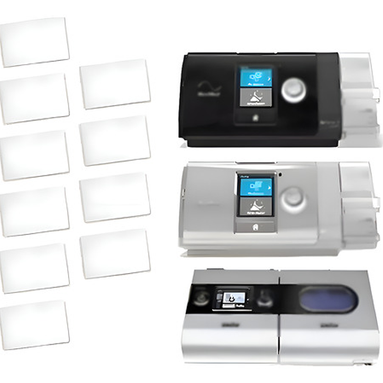 20x Filtros Para Cpap Resmed Airsense 10 Y Aircurve 10 A S9 1
