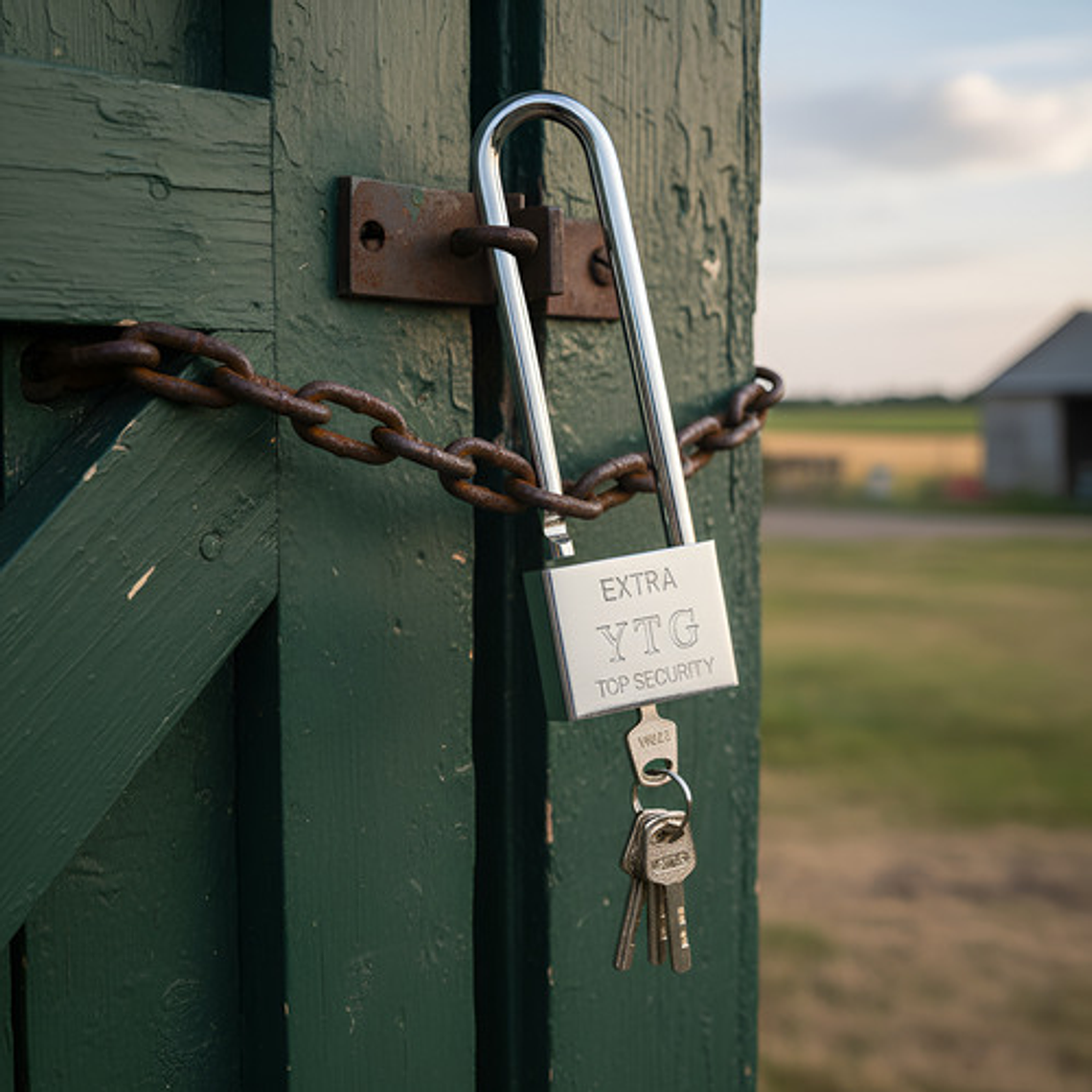 Candado Largo Especial 13cm Anticorrosivo Lluvia Calidad 2