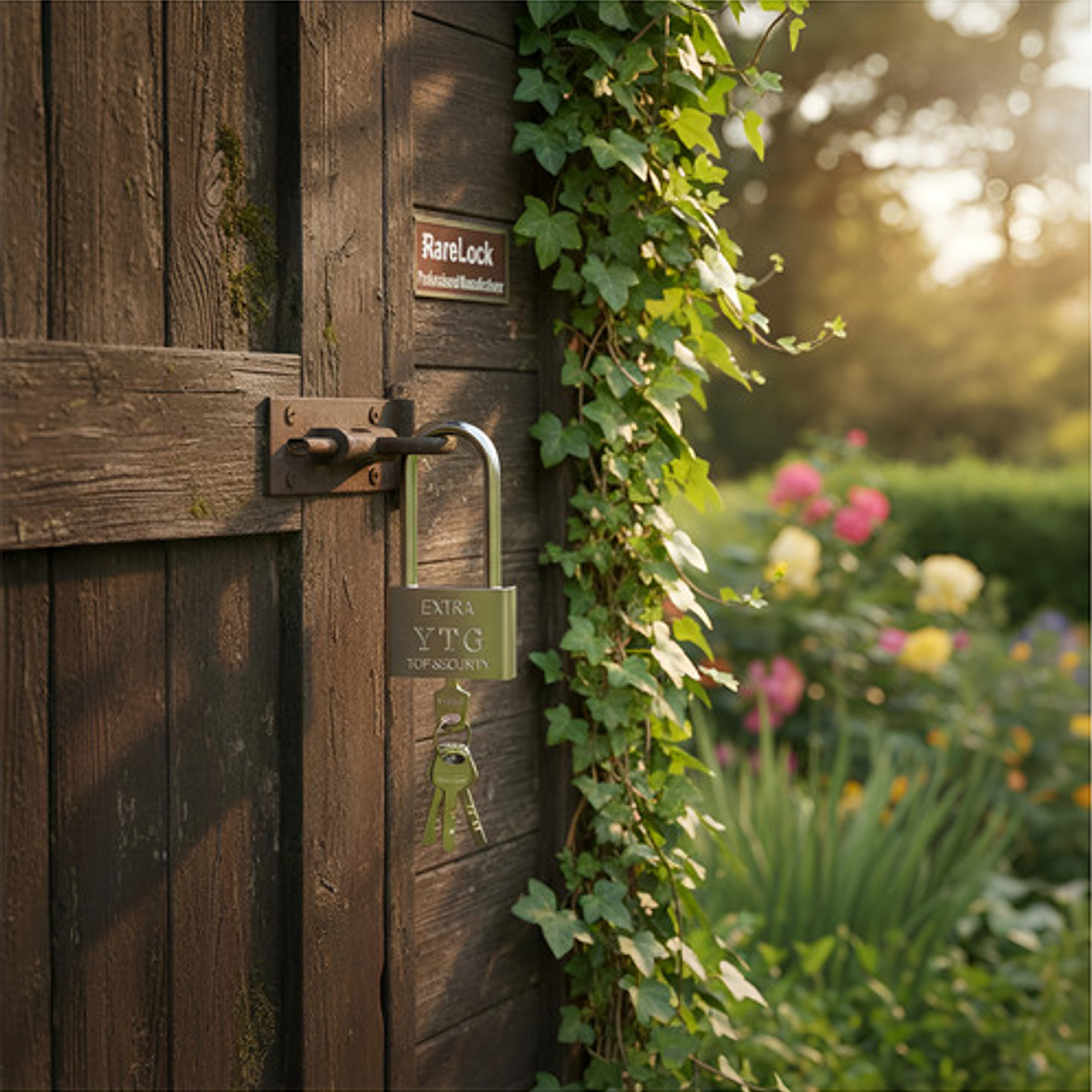 Candado Largo Especial 13cm Anticorrosivo Lluvia Calidad 3