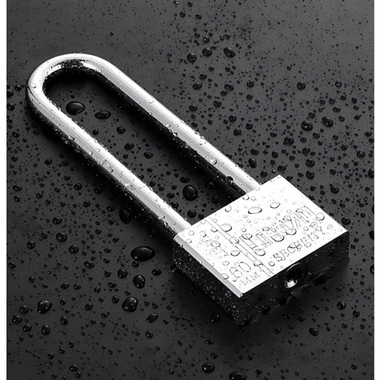 Candado Largo Especial 13cm Anticorrosivo Lluvia Calidad 4