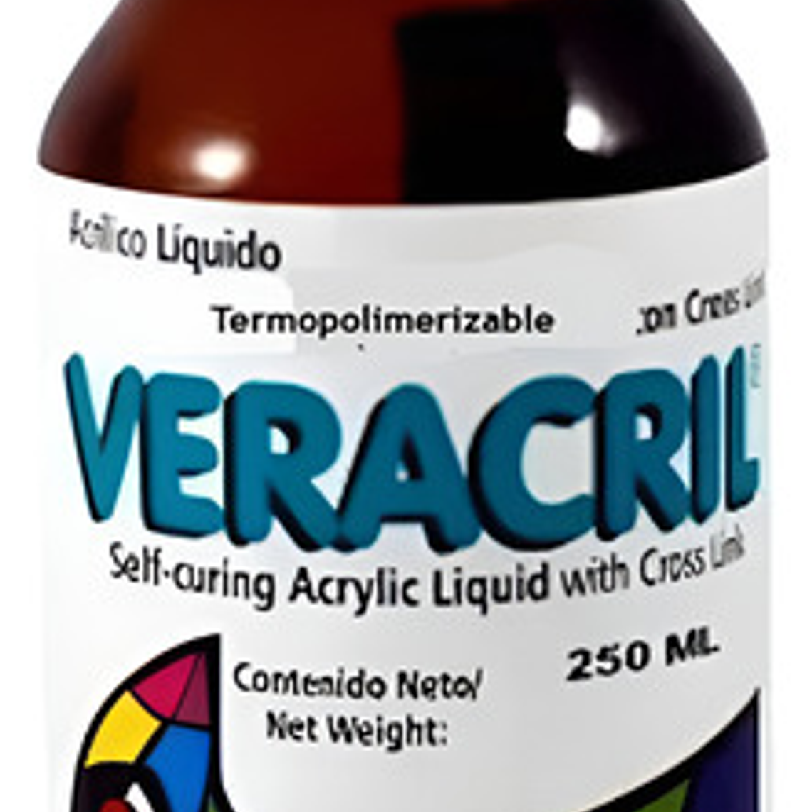 Monómero Veracril Termocurado Líquido Dental 250cc Premium 1