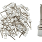 Pack 100 Escobillas Profilaxis Dental Blancas En Caja - Miniatura 1
