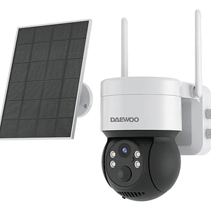 Camara Ip Seguridad Exterior C/panel Solar Daewoo Di-sc43s Color Blanco