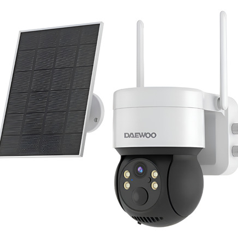 Camara Ip Seguridad Exterior C/panel Solar Daewoo Di-sc43s 1