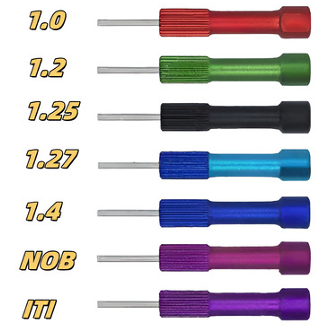 Set Desatornilladores Para Implantología Multisistema Dental 3