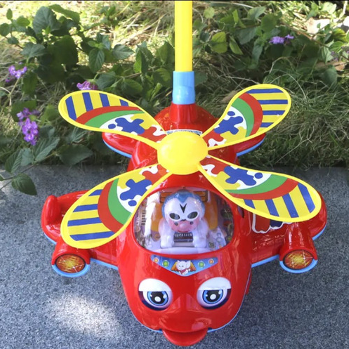 Juguete Caminador Con Ruedas Suena Al Arrastrarlo Niños Bebé 17