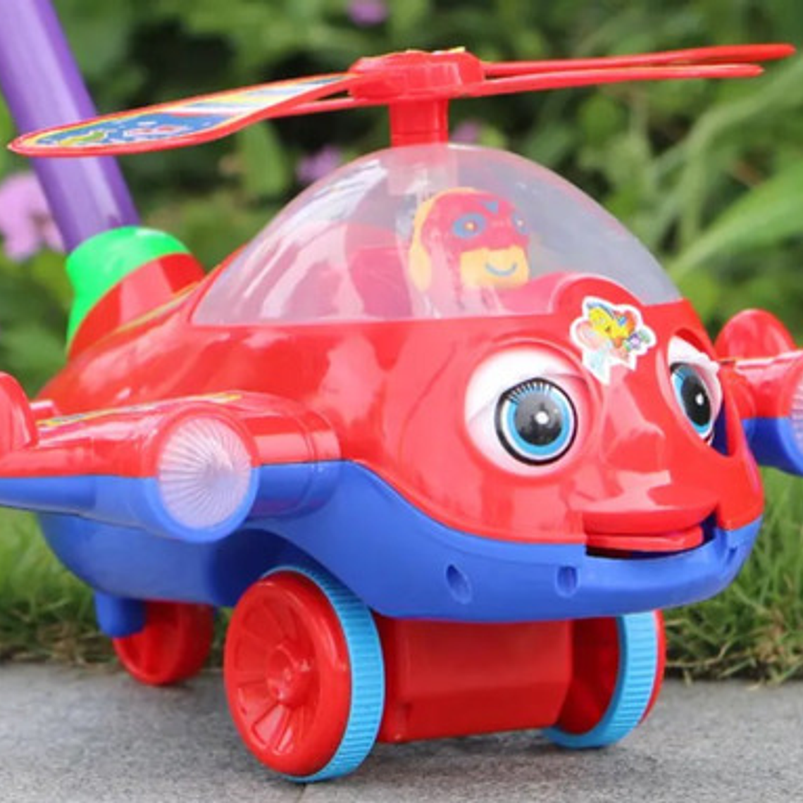 Juguete Caminador Con Ruedas Suena Al Arrastrarlo Niños Bebé 20