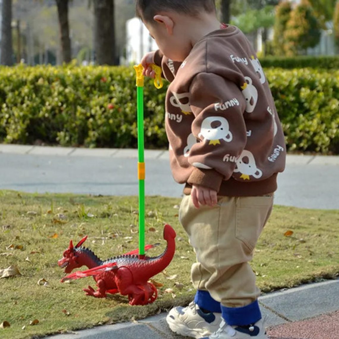 Juguete Caminador Con Ruedas Suena Al Arrastrarlo Niños Bebé 38