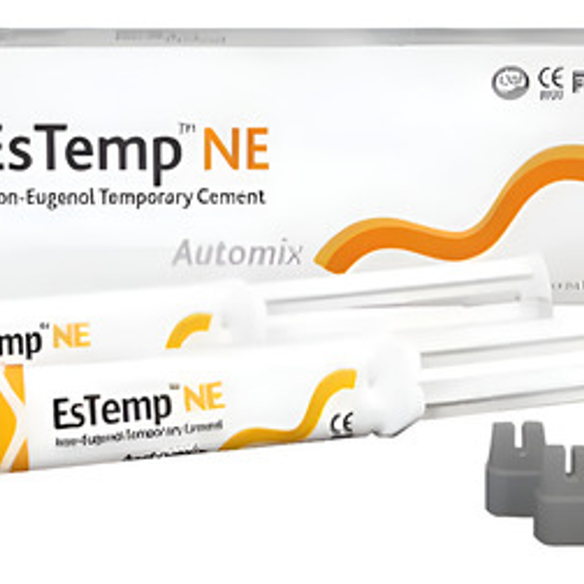 Cemento Temporal Estemp Sin Eugenol Automix Prótesis Spident 1