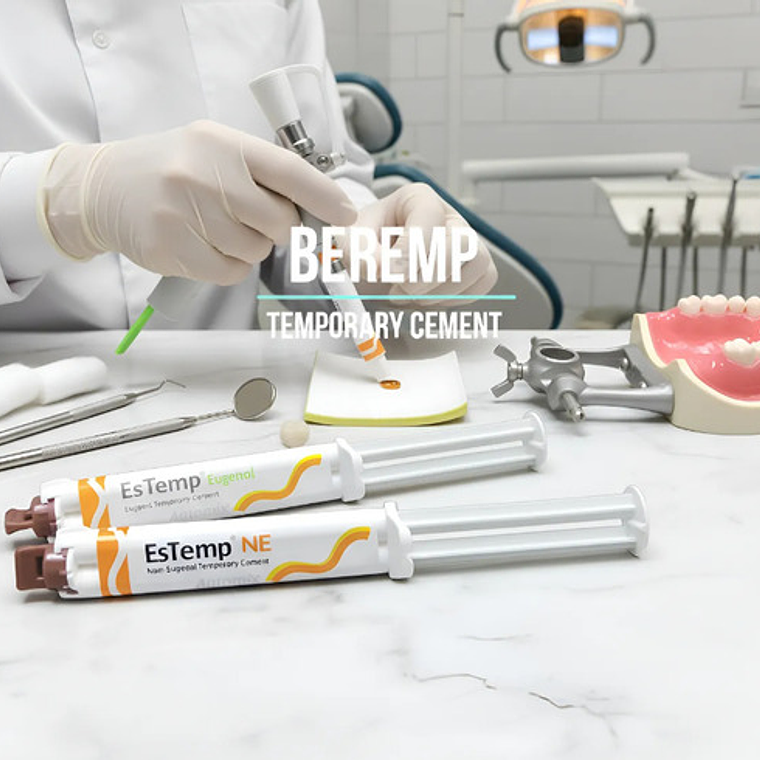 Cemento Temporal Estemp Sin Eugenol Automix Prótesis Spident 2