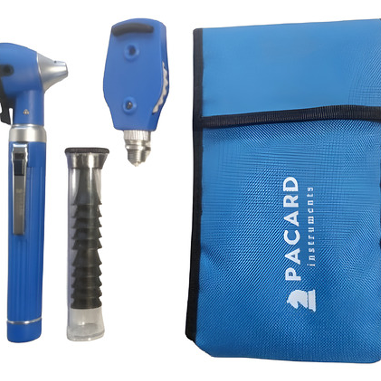 Otoscopio Y Oftalmoscopio Set Medico Reflejo Santiago Full 10