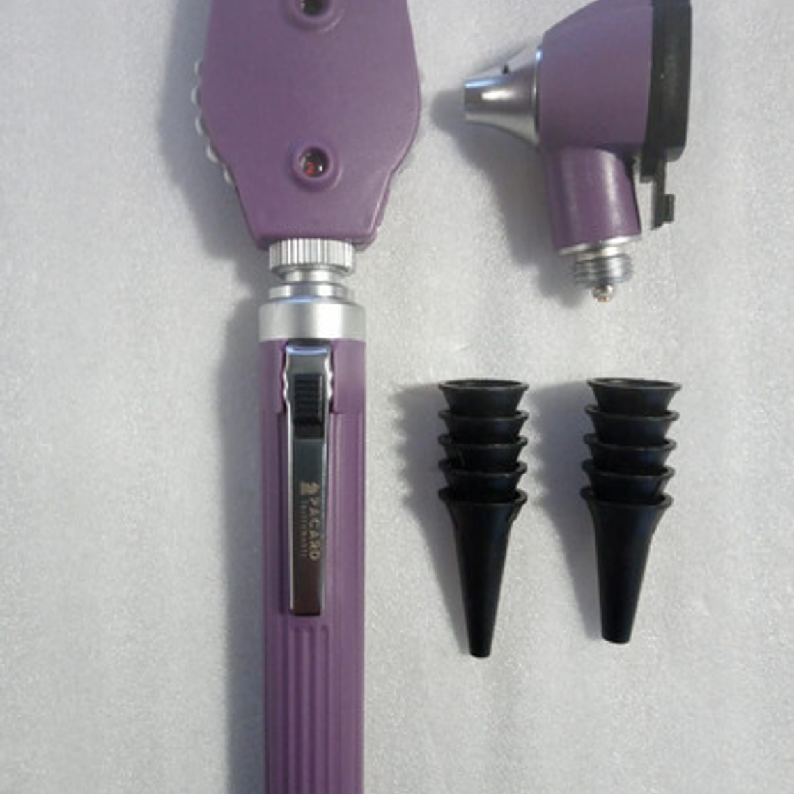 Otoscopio Y Oftalmoscopio Set Medico Reflejo Santiago Full 18