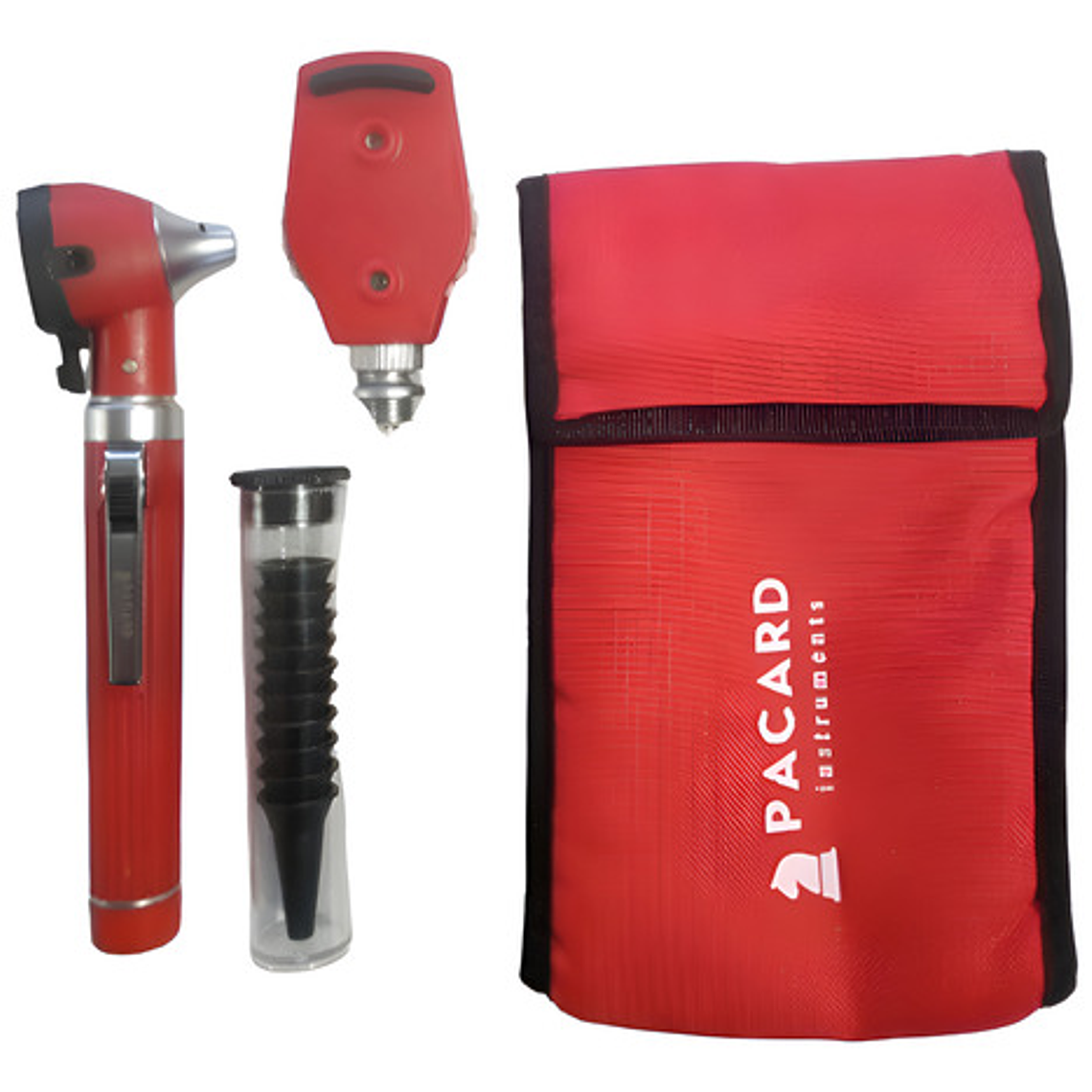 Otoscopio Y Oftalmoscopio Set Medico Reflejo Santiago Full 19