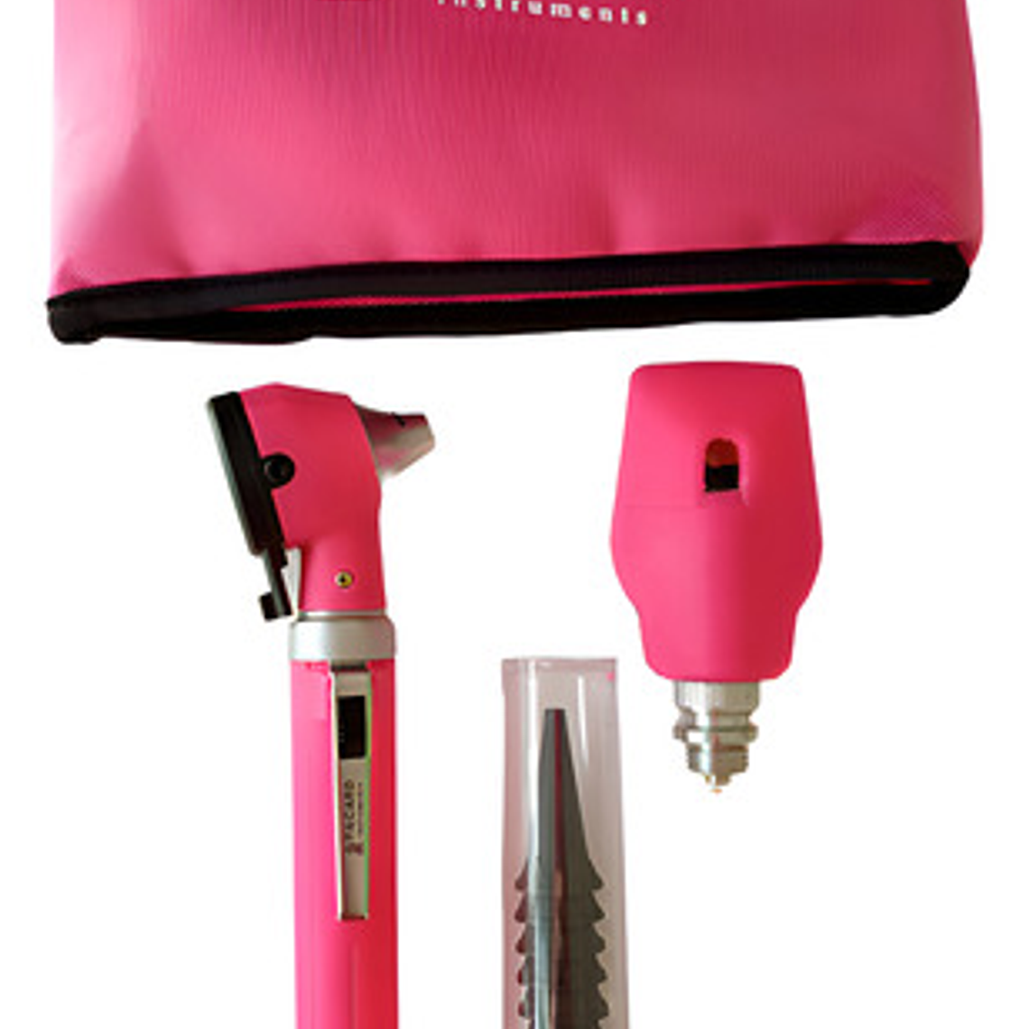 Otoscopio Y Oftalmoscopio Set Medico Reflejo Santiago Full 24