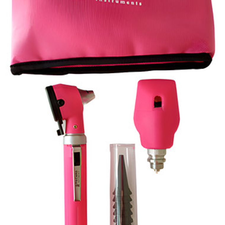 Otoscopio Y Oftalmoscopio Set Medico Reflejo Santiago Full 24