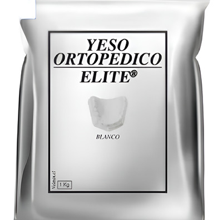 Yeso Ortopédico Marca Elite  Made Usa 1kg Dental Médico Full 1