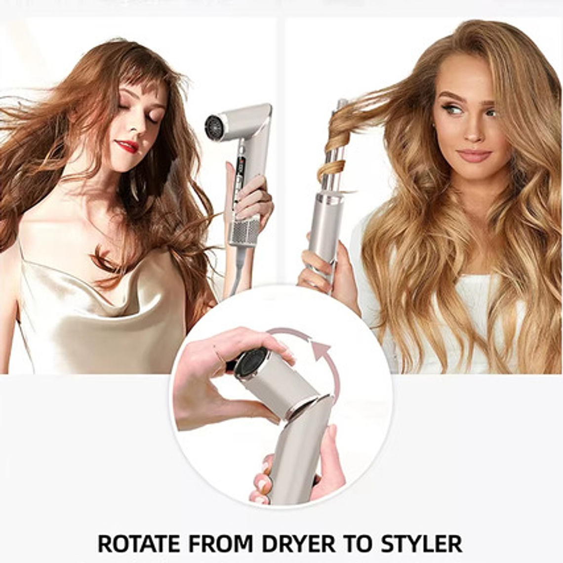 Secador Iónico Styler 8 Funciones En 1 Easy Hair Pacard 6