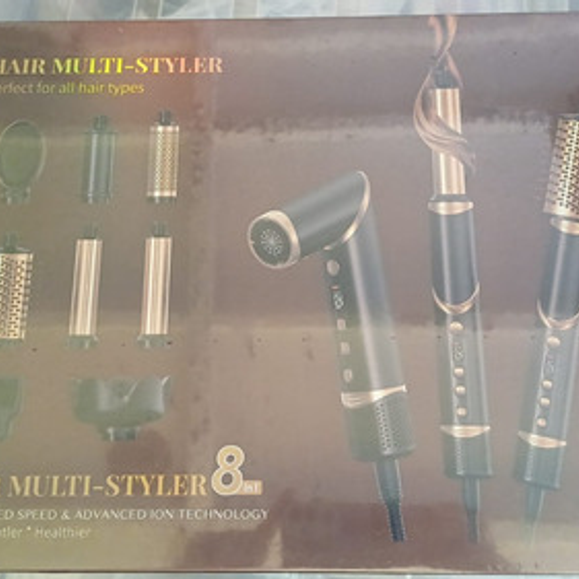 Secador Iónico Styler 8 Funciones En 1 Easy Hair Pacard 20