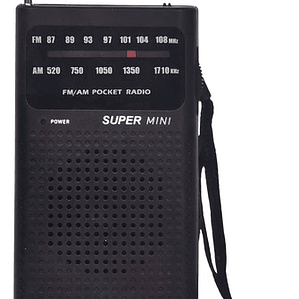 Radio De Bolsillo 2 Banda Am/fm Negro Daewoo Di-213
