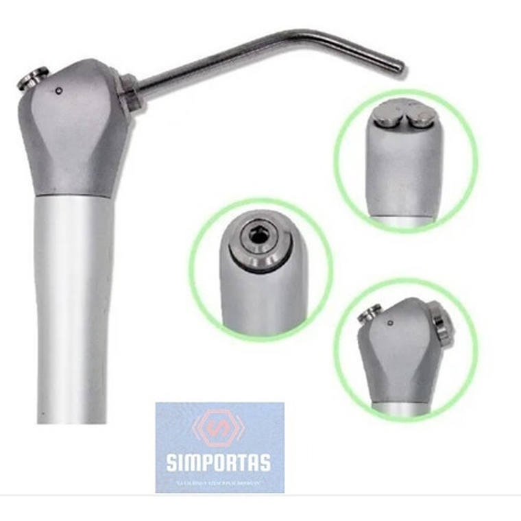 Jeringa Triple Dental Odontología 2 Puntas En Caja Full 3