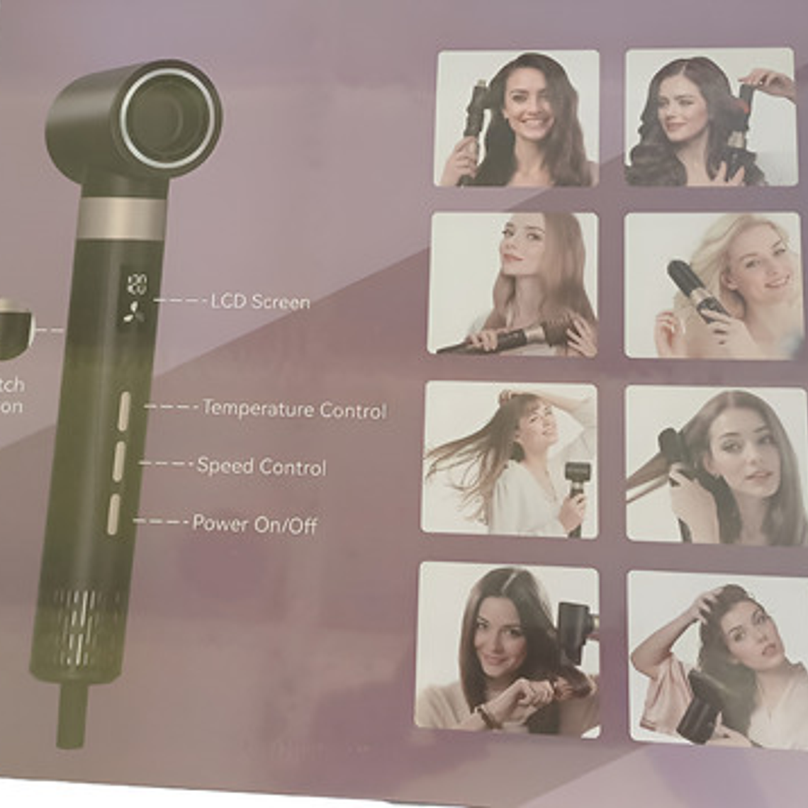 Secador Iónico Styler 8 Funciones En 1 Easy Hair Pacard 3