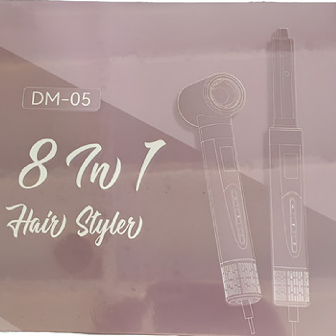 Secador Iónico Styler 8 Funciones En 1 Easy Hair Pacard 4