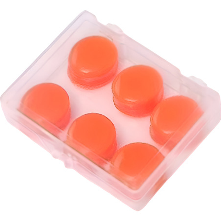 Tapones Oido Silicona Hipoalergénica Moldeable 3 Pares Stgo 5