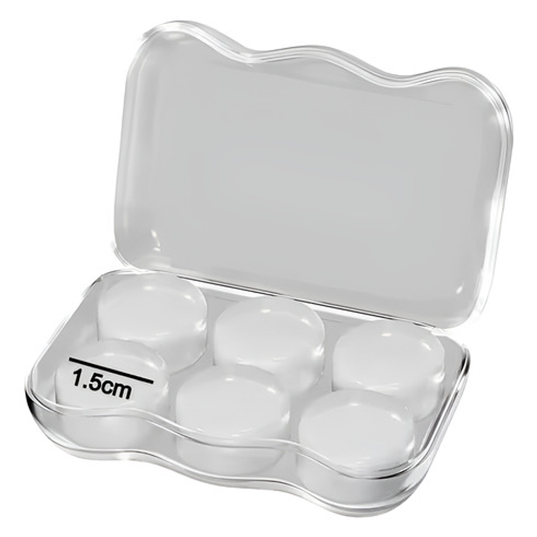Tapones Oido Silicona Hipoalergénica Moldeable 3 Pares Stgo 7