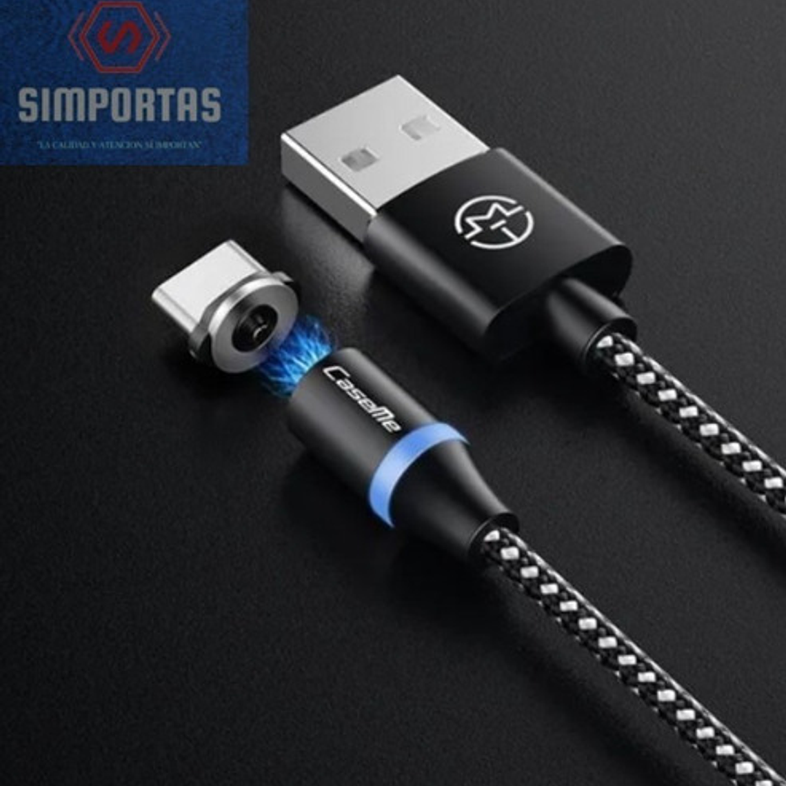 Cable Cargador Rápido Magnético Universal Todos Celulares 6