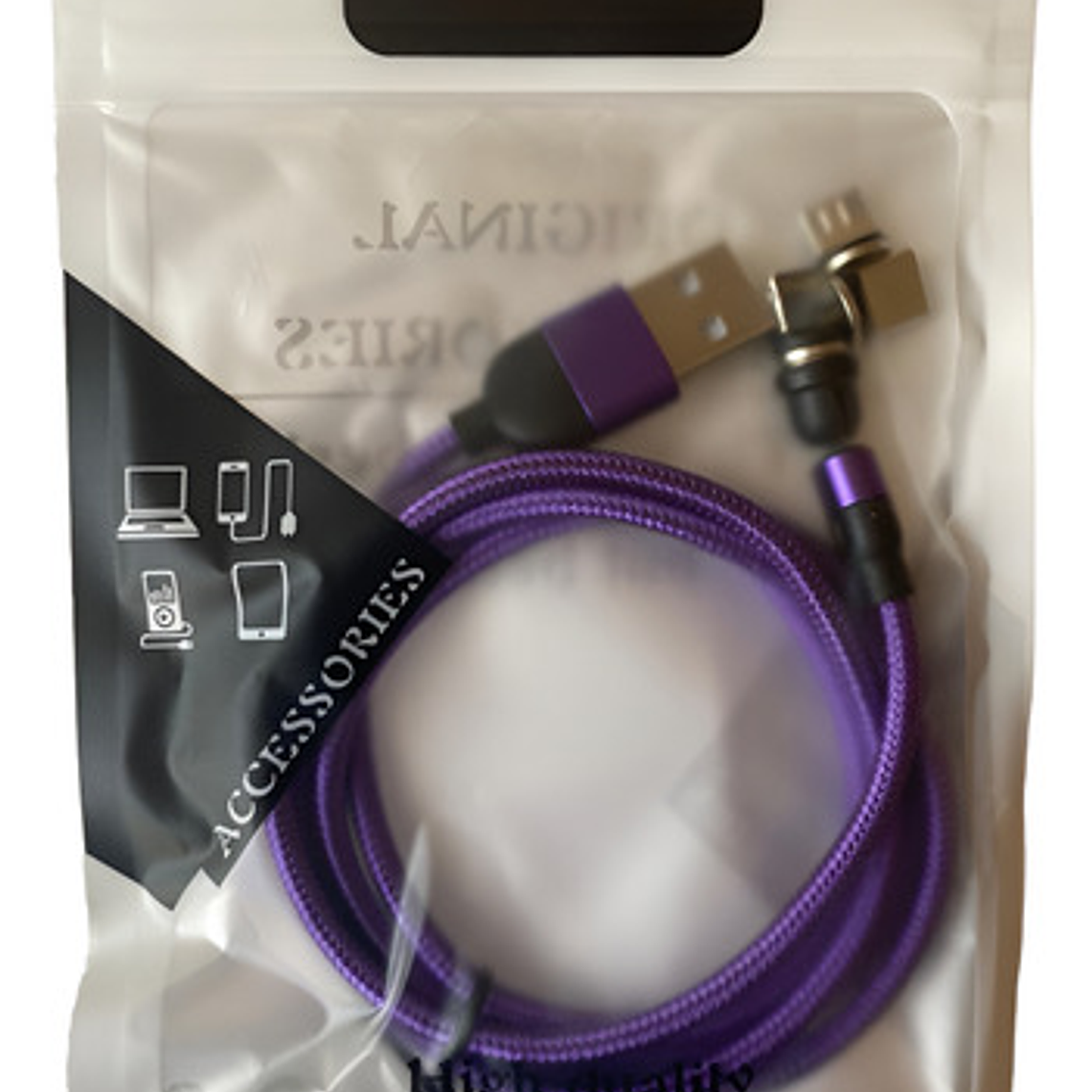 Cable Cargador Rápido Magnético Universal Todos Celulares 13